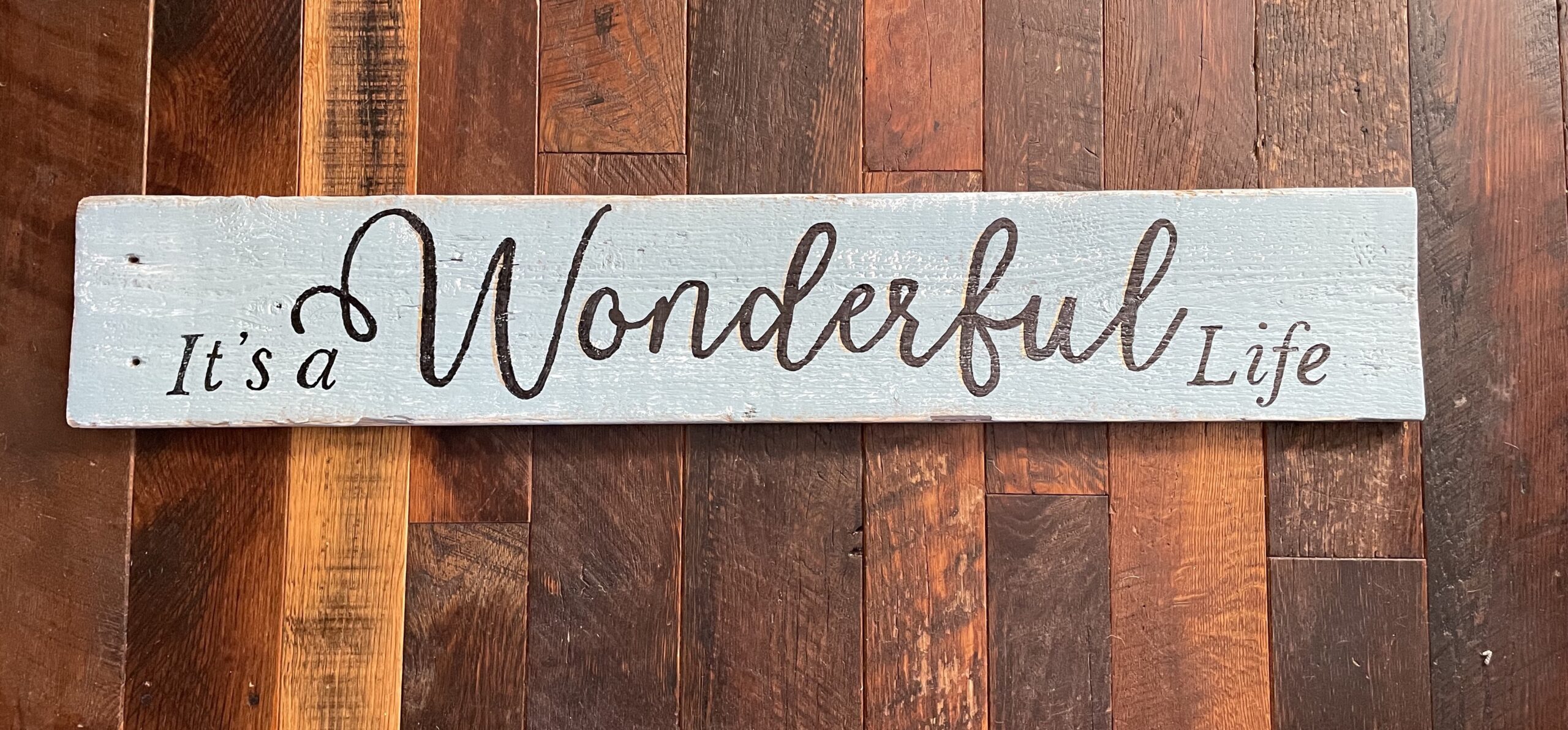 It’s a Wonderful Life Wooden Sign